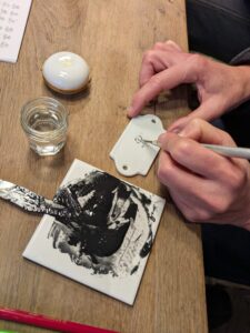 porcelaine peinte creations blancs couleurs post44444